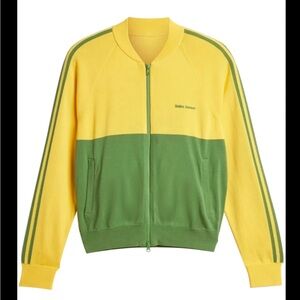 Adidas x Wales bonner Knit track Jacket color Yellow/Green size Large